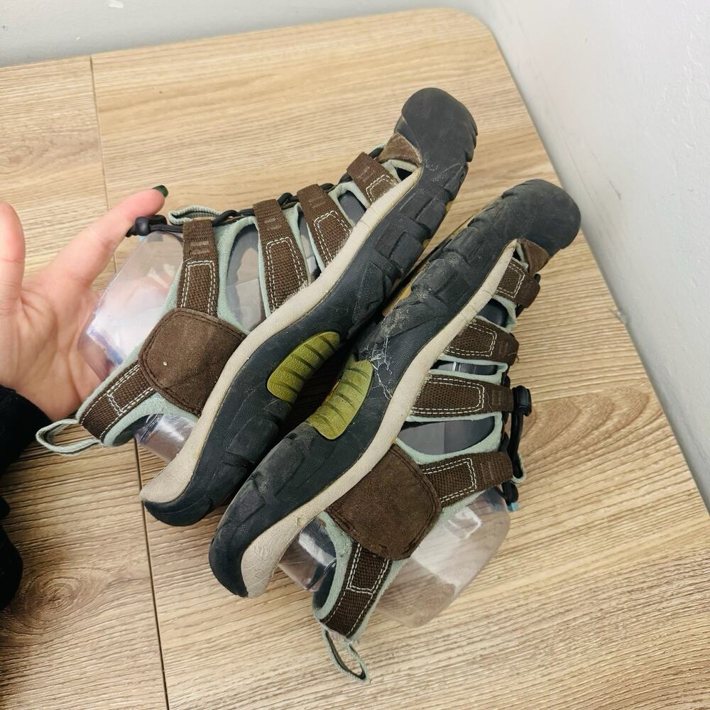 Keen Newport H2 Water Brown And Blue Sandals Women’s Size 8 - Picture 7 of 10